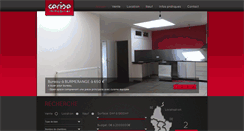 Desktop Screenshot of cerise-immobilier.lu